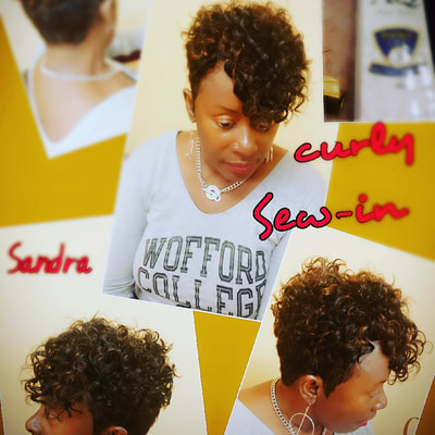 sew-in top only